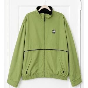 Cutter & Buck WeatherTec Pebble Beach Golf Links  Windbreaker Jacket XL Green